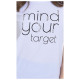 Target Γυναικεία κοντομάνικη μπλούζα T-Shirt Single Jersey "Mind"